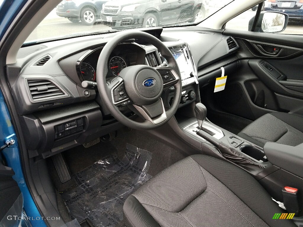 Black Interior 2017 Subaru Impreza 2.0i 5-Door Photo #118385334