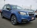 2017 Quartz Blue Pearl Subaru Forester 2.5i  photo #1