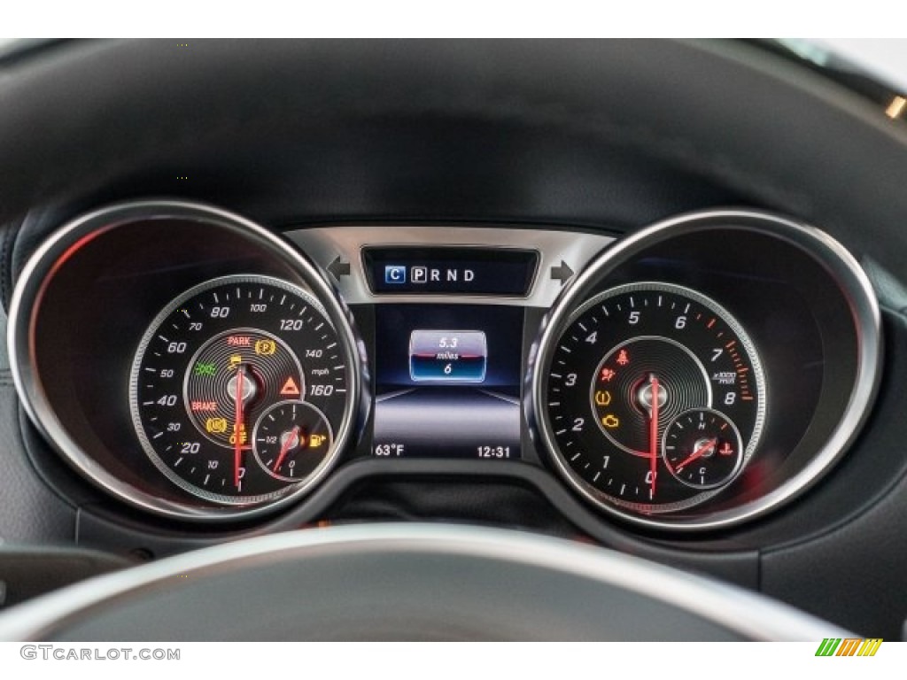 2017 Mercedes-Benz SL 450 Roadster Gauges Photo #118386860