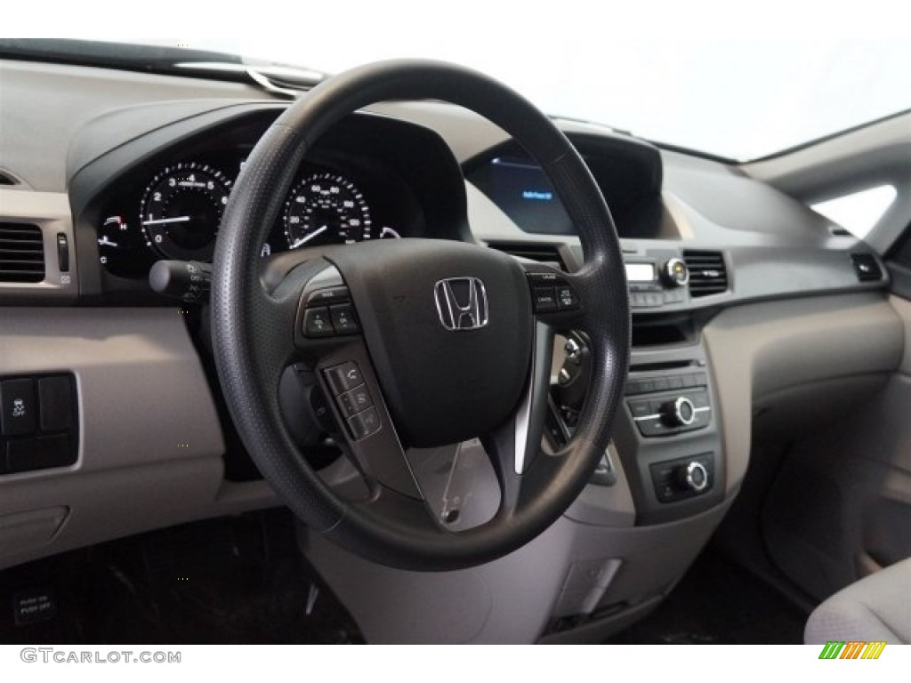 2017 Honda Odyssey LX Gray Dashboard Photo #118387161