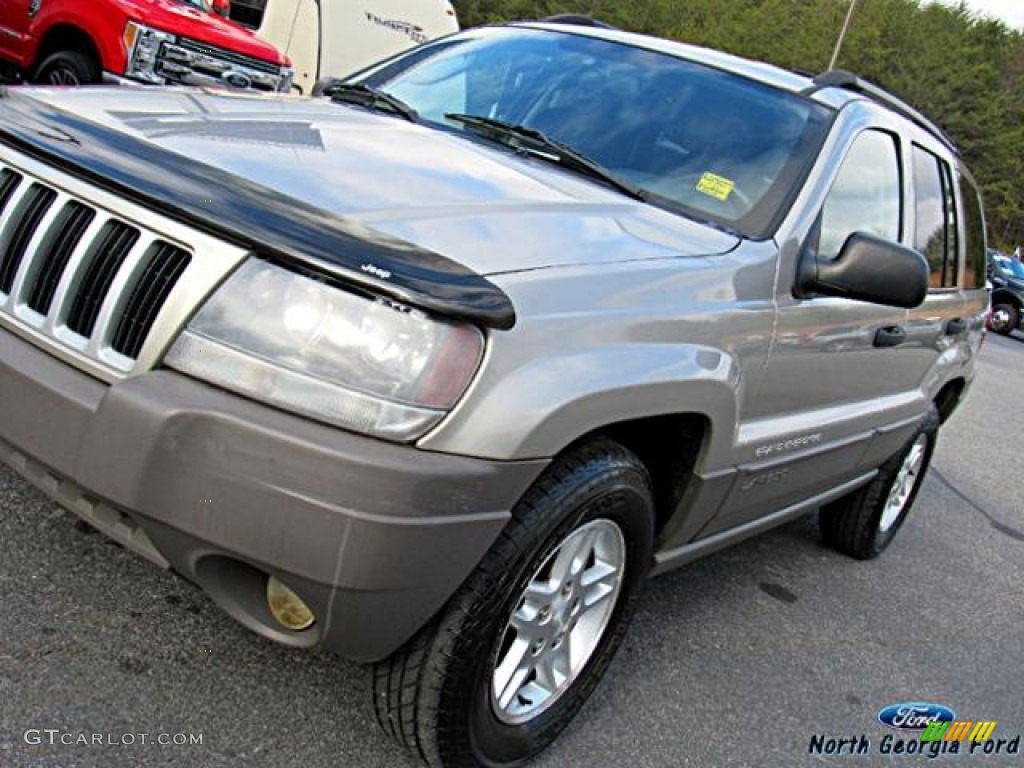 2004 Grand Cherokee Laredo 4x4 - Light Khaki Metallic / Dark Slate Gray photo #22