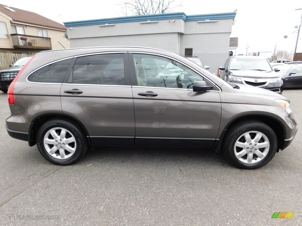 2009 CR-V EX 4WD - Urban Titanium Metallic / Ivory photo #4