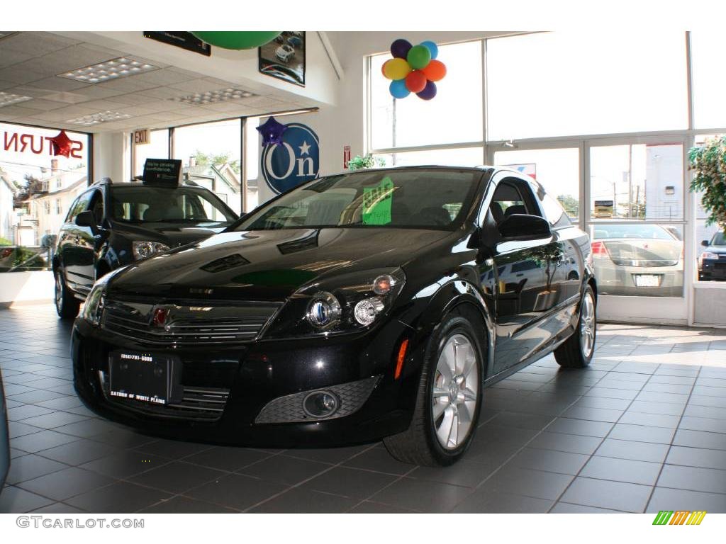 2008 Astra XR Coupe - Black Sapphire / Charcoal photo #1