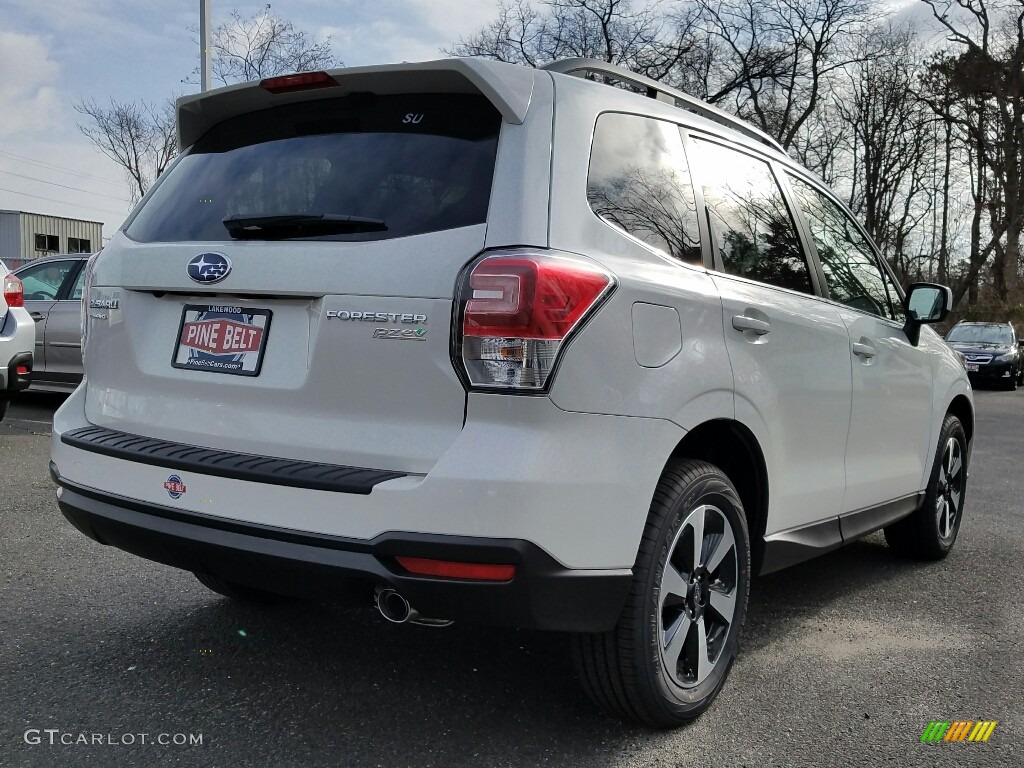 2017 Forester 2.5i Limited - Crystal White Pearl / Gray photo #4