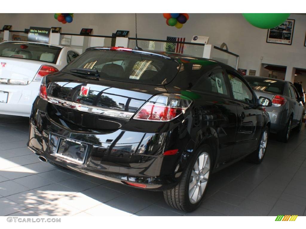 2008 Astra XR Coupe - Black Sapphire / Charcoal photo #5