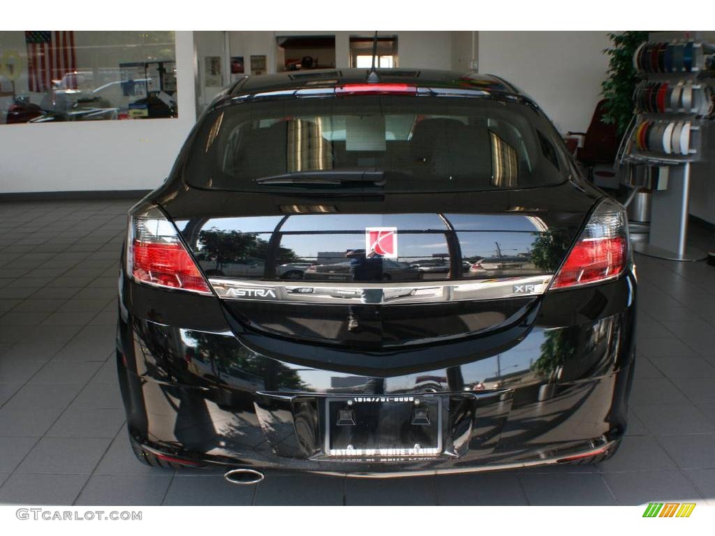2008 Astra XR Coupe - Black Sapphire / Charcoal photo #6