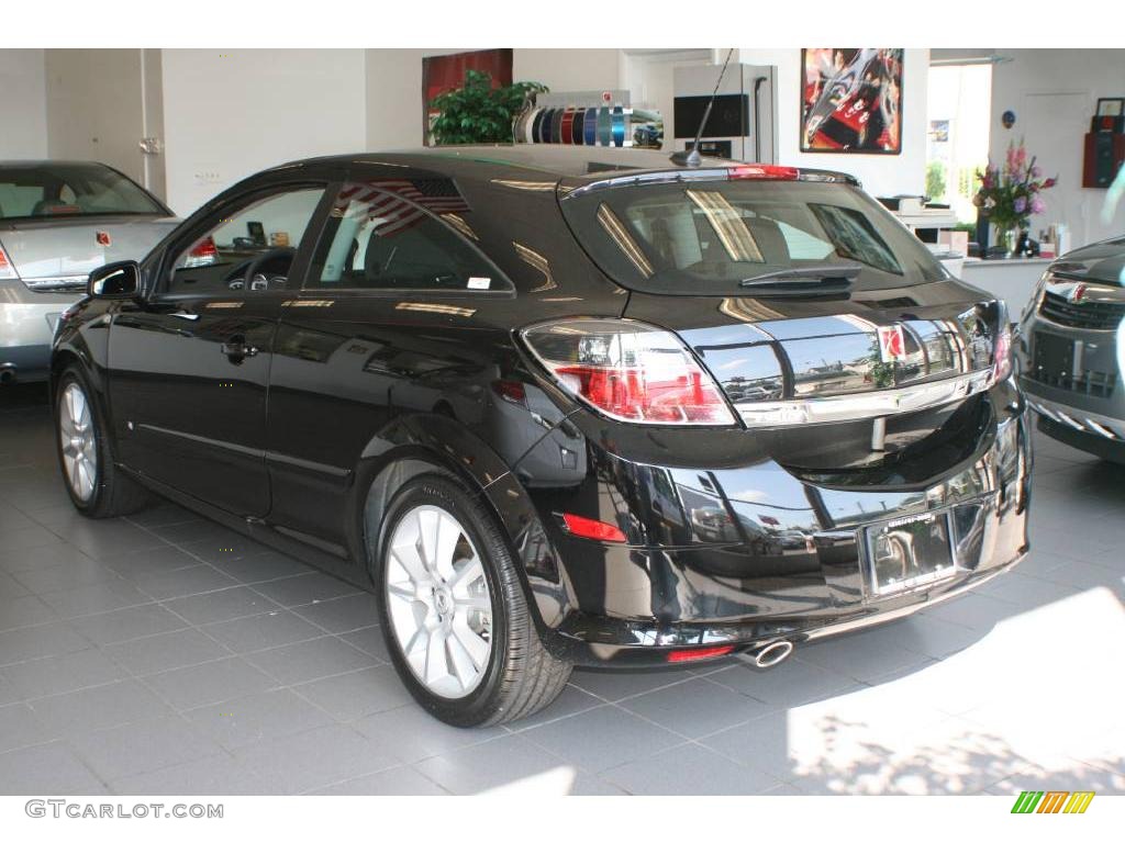 2008 Astra XR Coupe - Black Sapphire / Charcoal photo #7