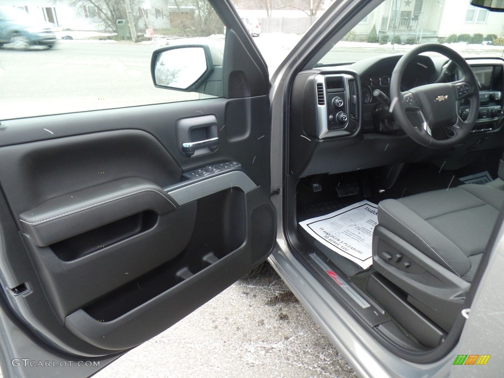 2017 Silverado 1500 LT Double Cab 4x4 - Pepperdust Metallic / Jet Black photo #13