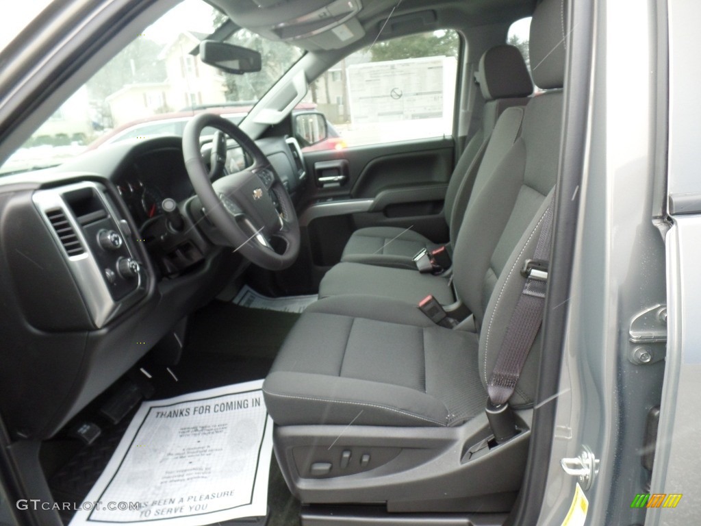 2017 Silverado 1500 LT Double Cab 4x4 - Pepperdust Metallic / Jet Black photo #17