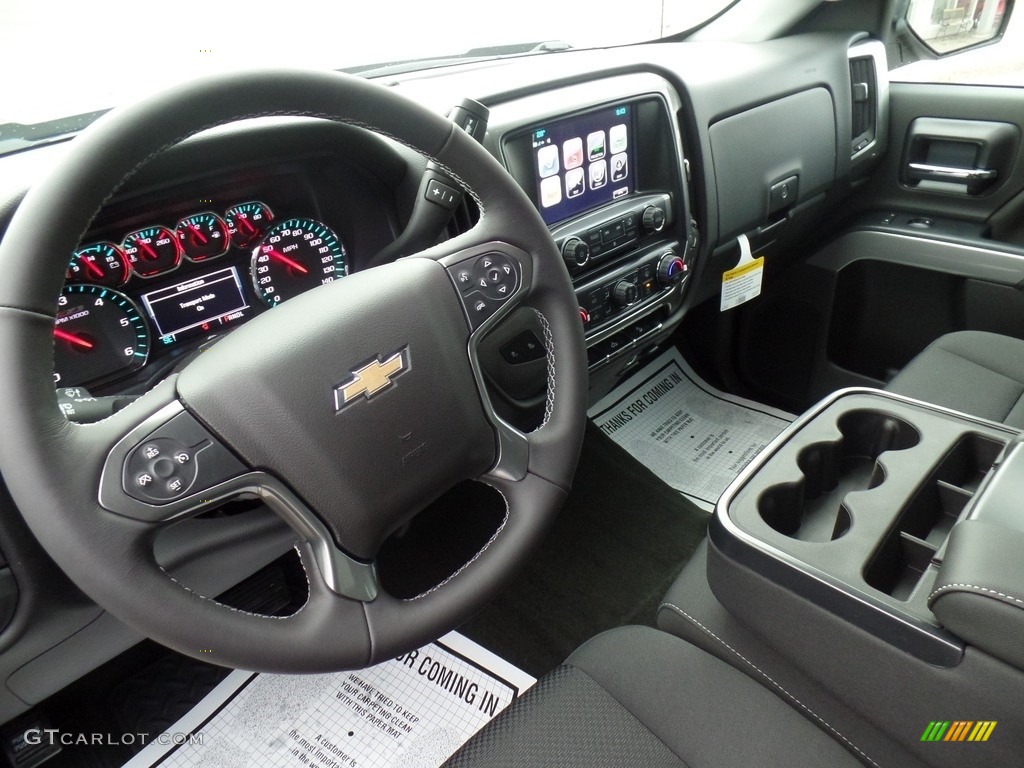 2017 Silverado 1500 LT Double Cab 4x4 - Pepperdust Metallic / Jet Black photo #18