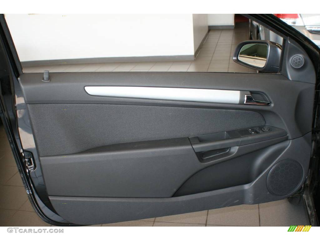 2008 Astra XR Coupe - Black Sapphire / Charcoal photo #11
