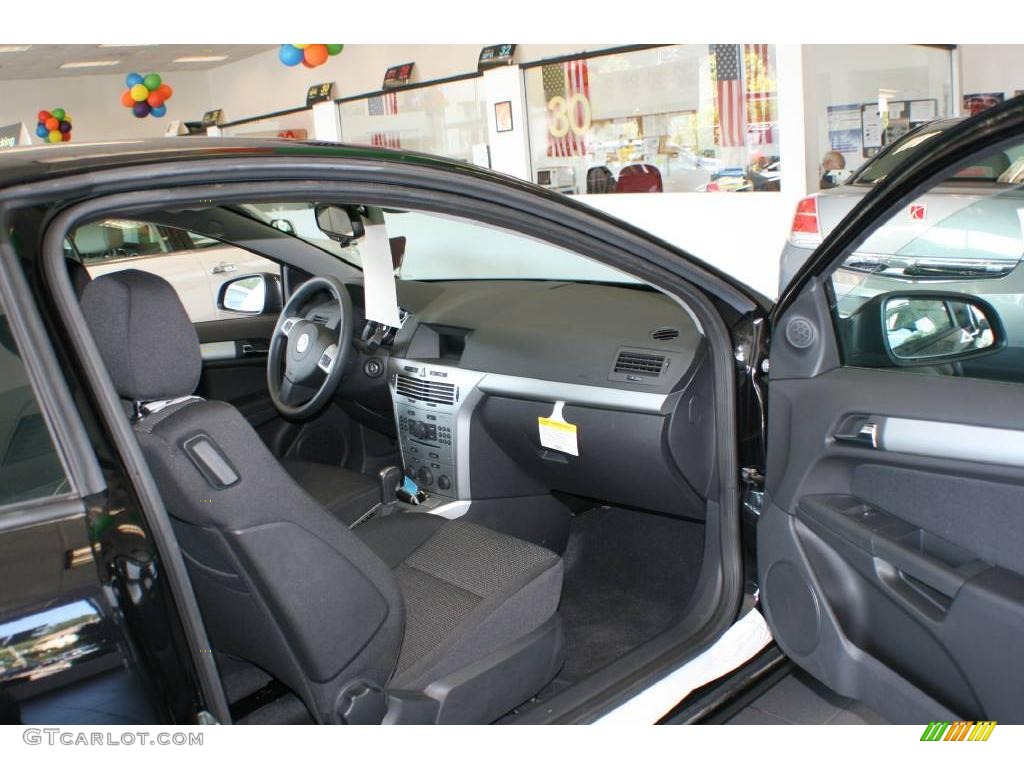 2008 Astra XR Coupe - Black Sapphire / Charcoal photo #17