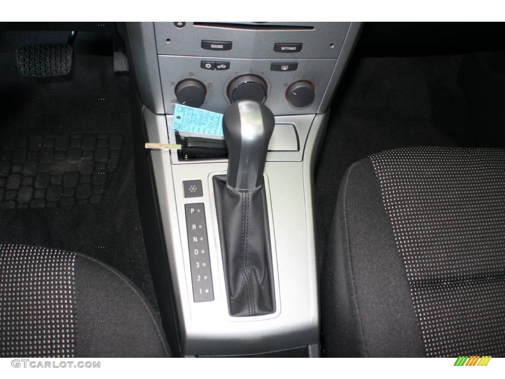 2008 Astra XR Coupe - Black Sapphire / Charcoal photo #21