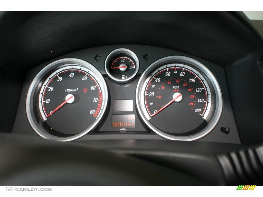 2008 Astra XR Coupe - Black Sapphire / Charcoal photo #22