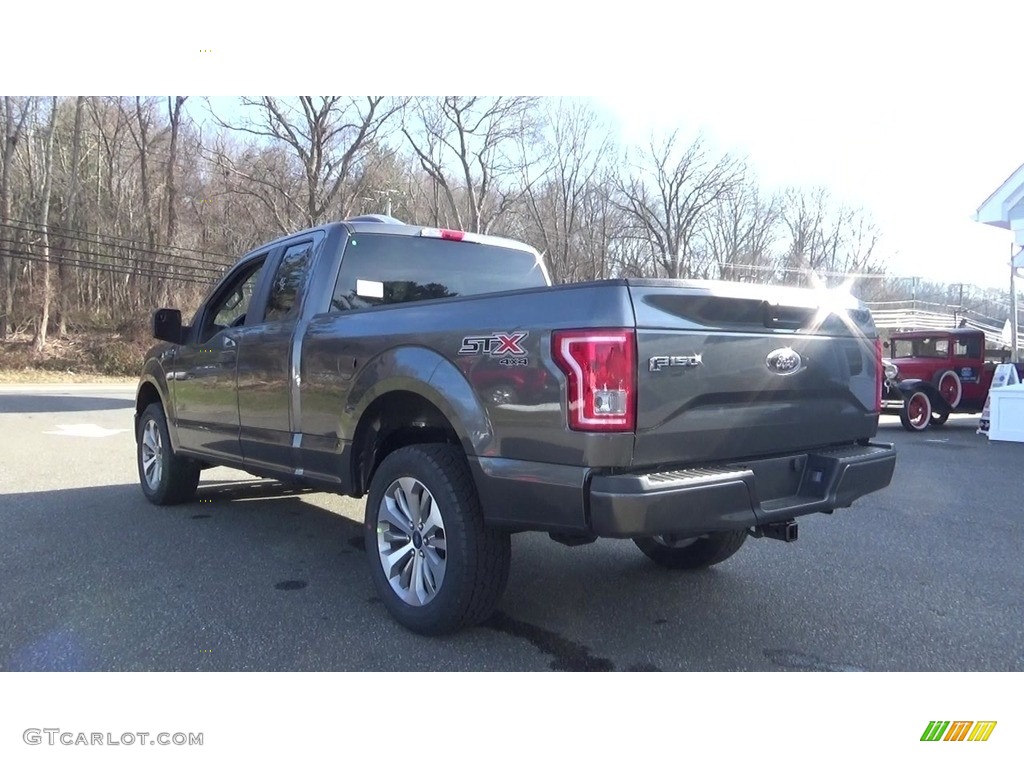 2017 F150 XL SuperCab 4x4 - Lithium Gray / Black photo #5