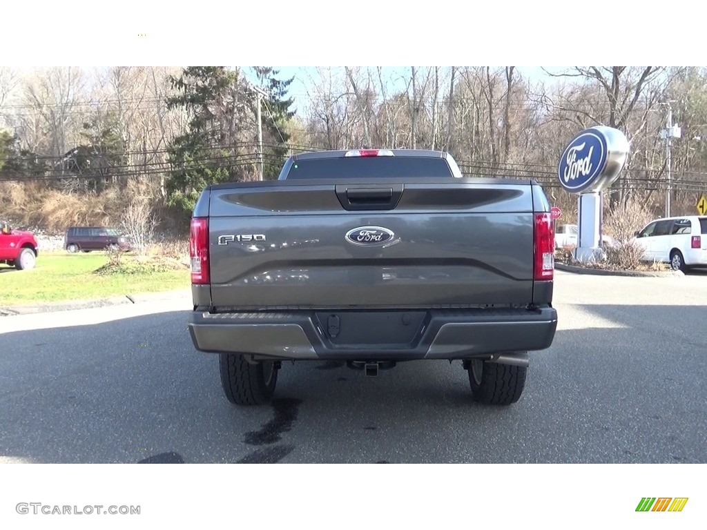 2017 F150 XL SuperCab 4x4 - Lithium Gray / Black photo #6