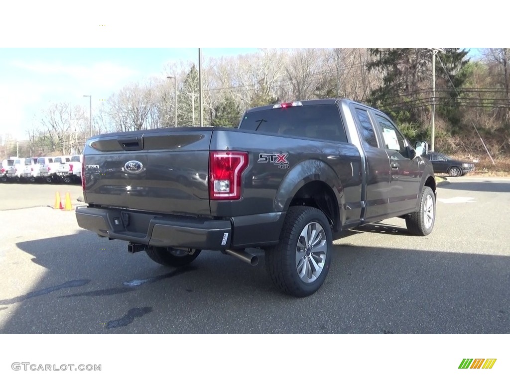 2017 F150 XL SuperCab 4x4 - Lithium Gray / Black photo #7