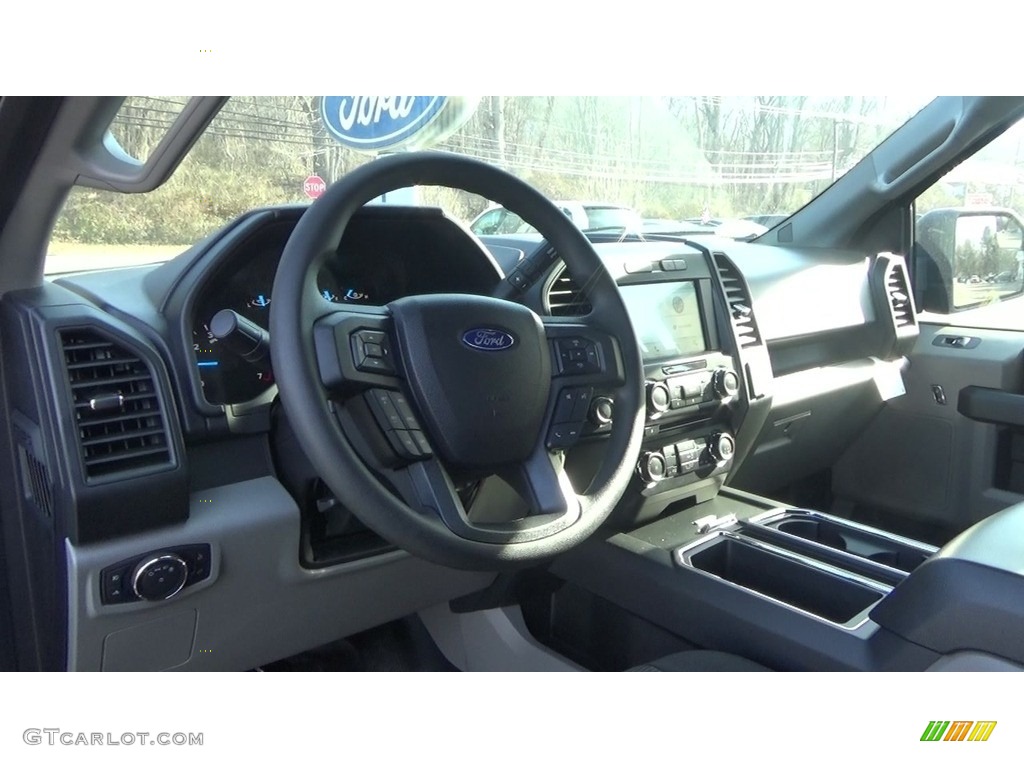 2017 F150 XL SuperCab 4x4 - Lithium Gray / Black photo #11