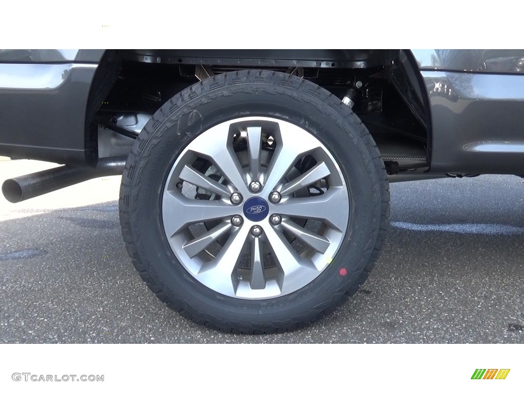 2017 F150 XL SuperCab 4x4 - Lithium Gray / Black photo #22