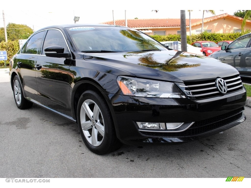 Black 2015 Volkswagen Passat Wolfsburg Edition Sedan Exterior Photo #118389992