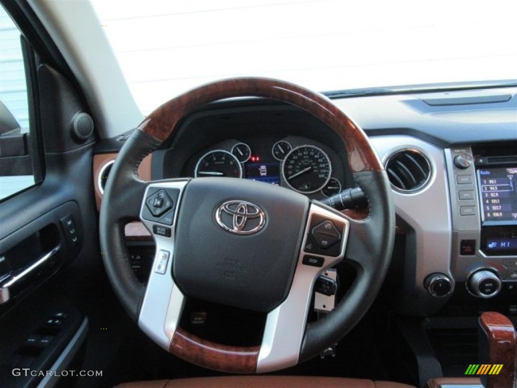 2015 Tundra 1794 Edition CrewMax 4x4 - Sunset Bronze Mica / 1794 Edition Premium Brown Leather photo #50