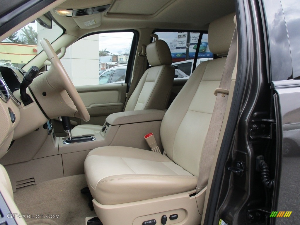 2007 Explorer XLT 4x4 - Dark Stone Metallic / Camel photo #11