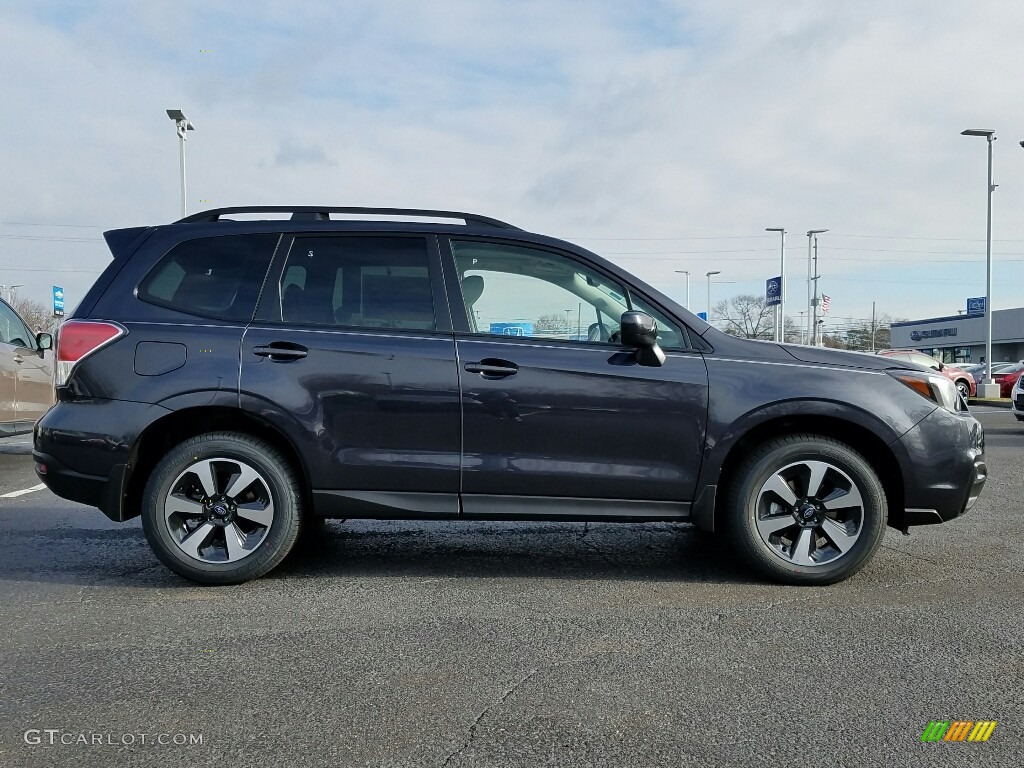 2017 Forester 2.5i Premium - Dark Gray Metallic / Gray photo #3