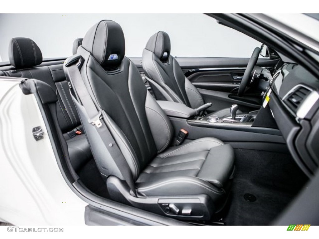 Black Interior 2017 BMW M4 Convertible Photo #118390664