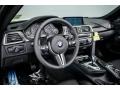 Black 2017 BMW M4 Convertible Dashboard
