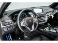 Black 2017 BMW 7 Series 750i Sedan Dashboard