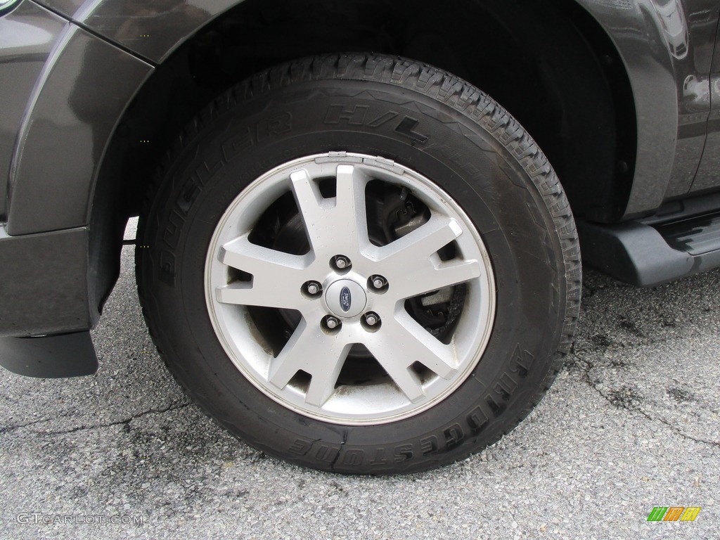 2007 Explorer XLT 4x4 - Dark Stone Metallic / Camel photo #56