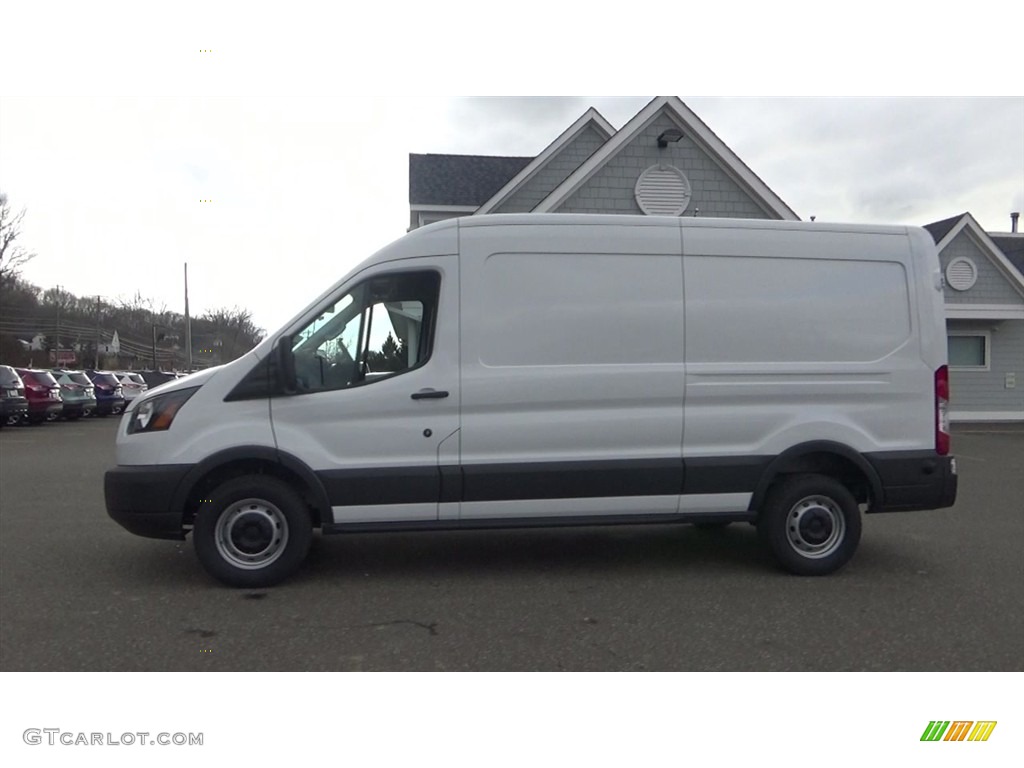 Oxford White 2017 Ford Transit Van 250 MR Long Exterior Photo #118392591