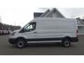 Oxford White 2017 Ford Transit Van 250 MR Long Exterior