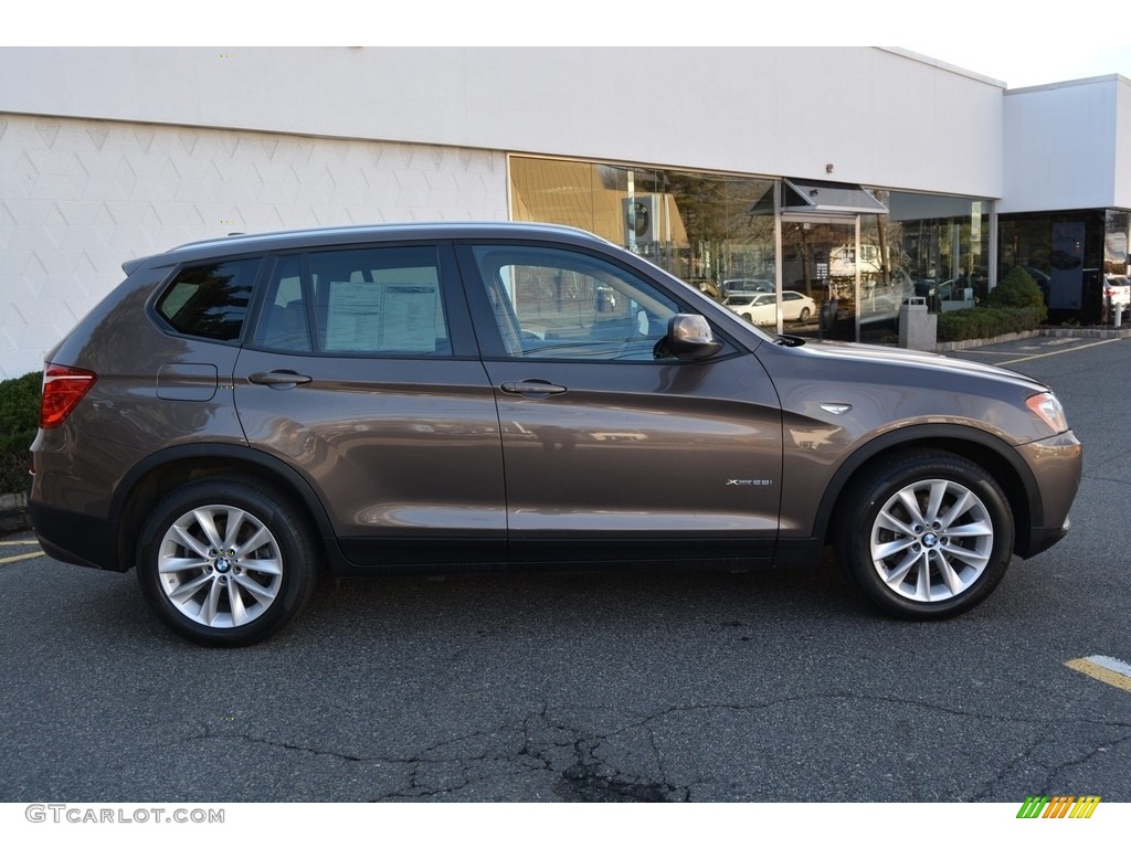 2014 X3 xDrive28i - Sparkling Bronze Metallic / Sand Beige photo #2