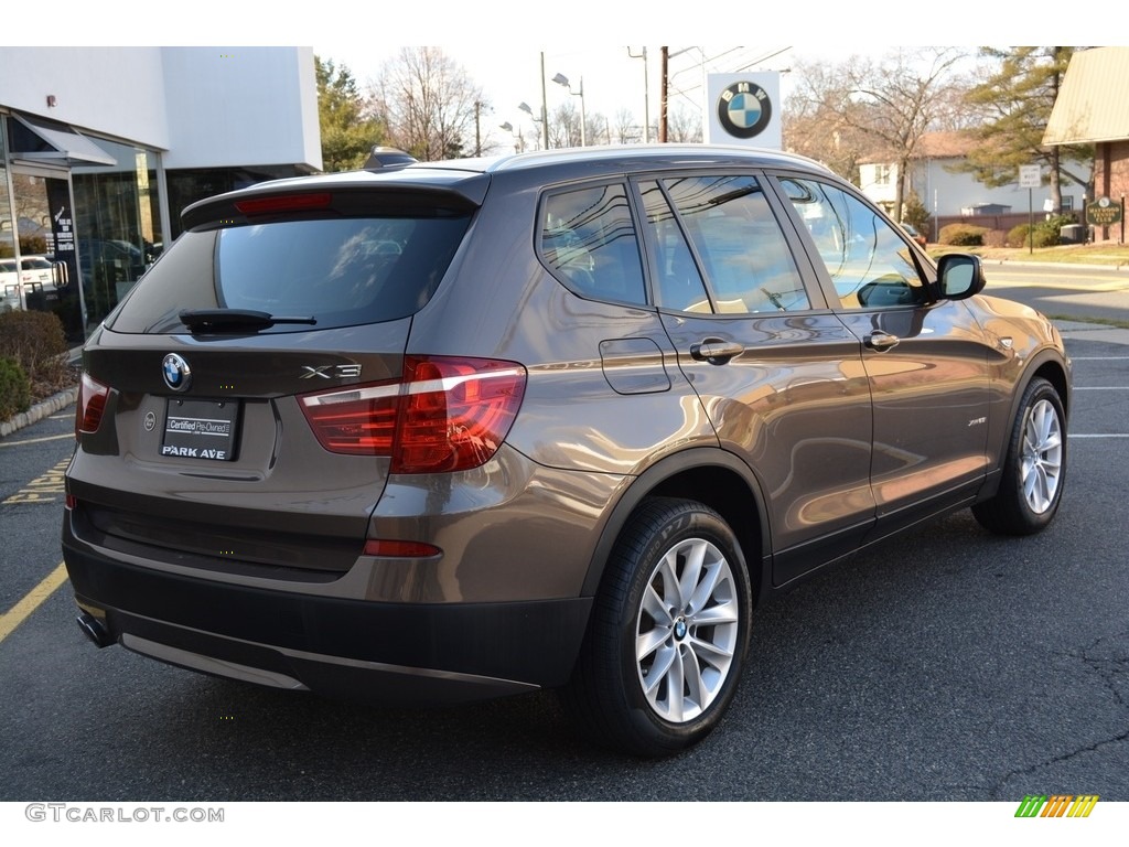 2014 X3 xDrive28i - Sparkling Bronze Metallic / Sand Beige photo #3