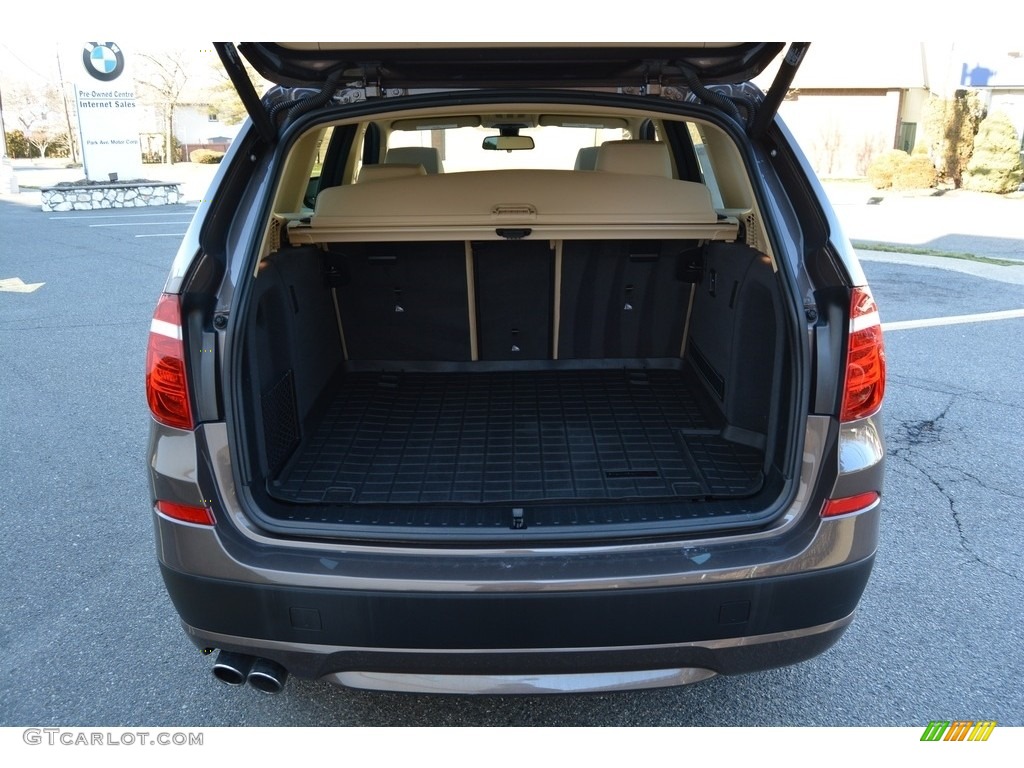 2014 X3 xDrive28i - Sparkling Bronze Metallic / Sand Beige photo #22