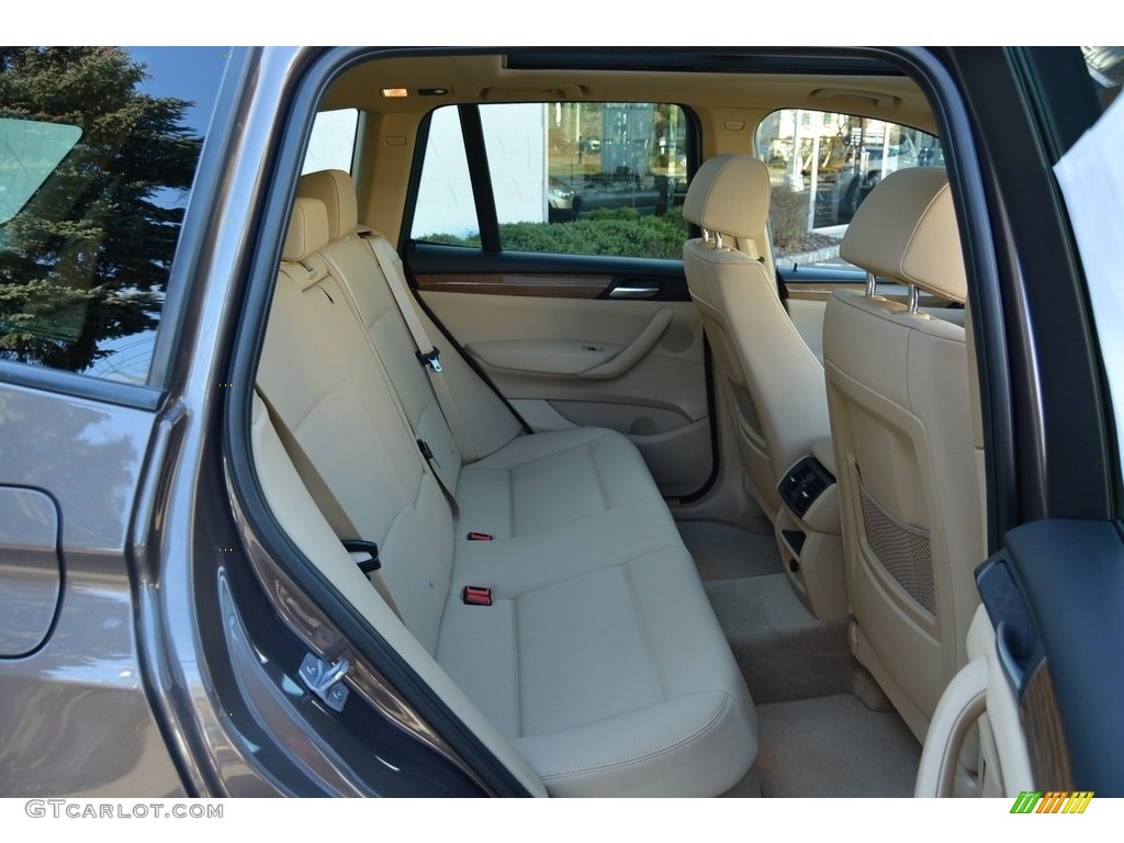 2014 X3 xDrive28i - Sparkling Bronze Metallic / Sand Beige photo #25