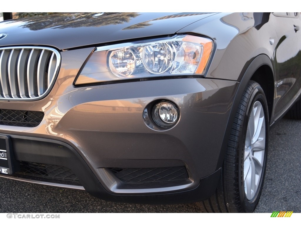 2014 X3 xDrive28i - Sparkling Bronze Metallic / Sand Beige photo #31