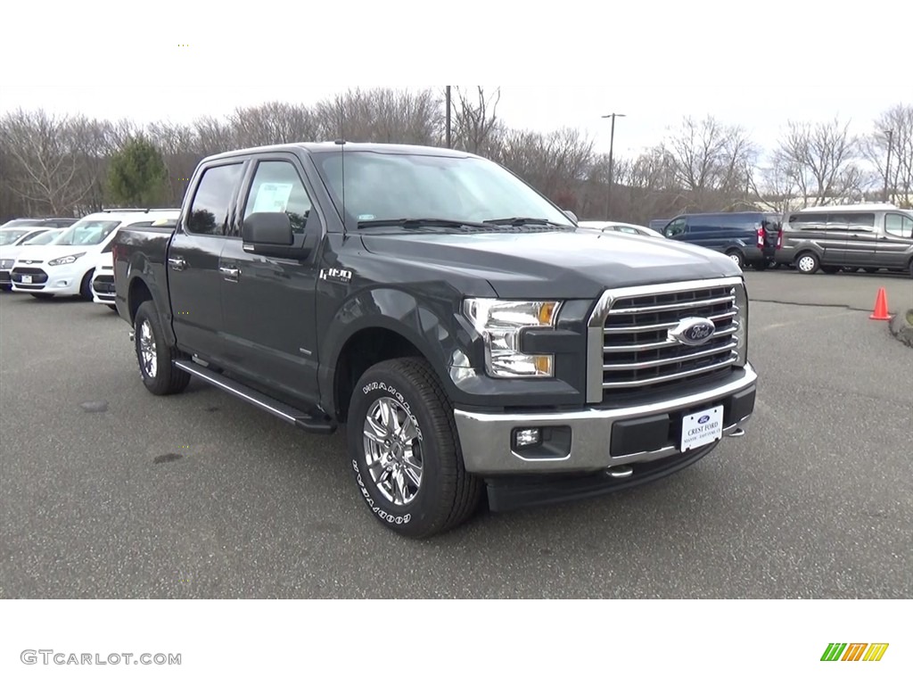 2017 F150 XLT SuperCrew 4x4 - Lithium Gray / Earth Gray photo #1