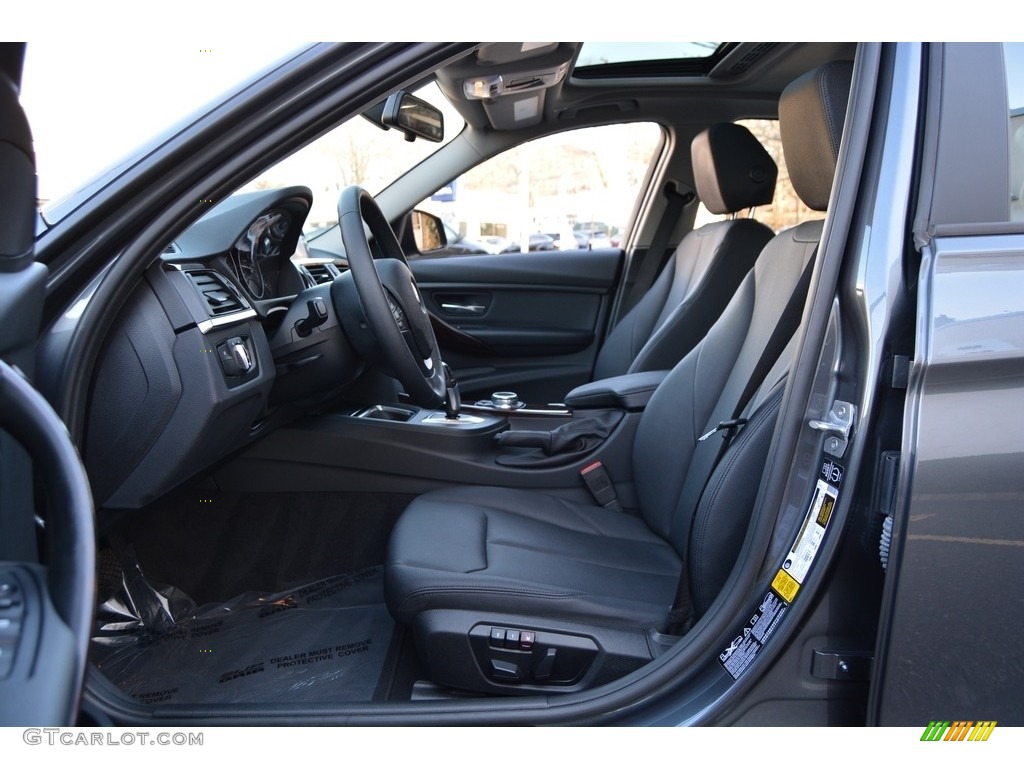 2014 3 Series 320i xDrive Sedan - Mineral Grey Metallic / Black photo #11
