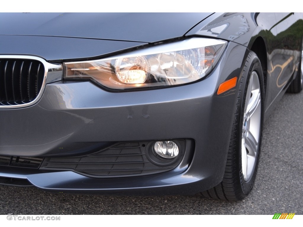 2014 3 Series 320i xDrive Sedan - Mineral Grey Metallic / Black photo #31