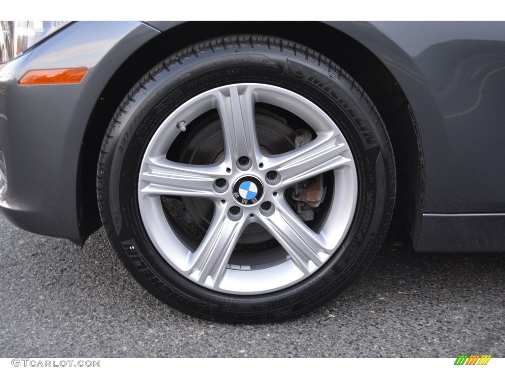 2014 3 Series 320i xDrive Sedan - Mineral Grey Metallic / Black photo #32