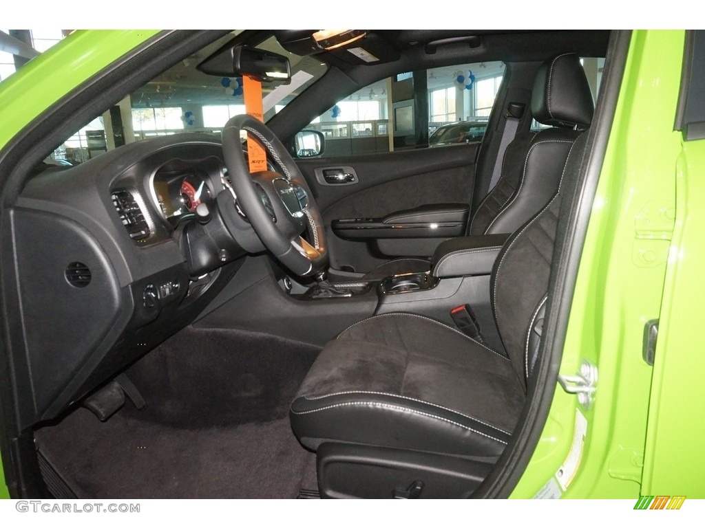 Black Interior 2017 Dodge Charger SRT Hellcat Photo #118396007