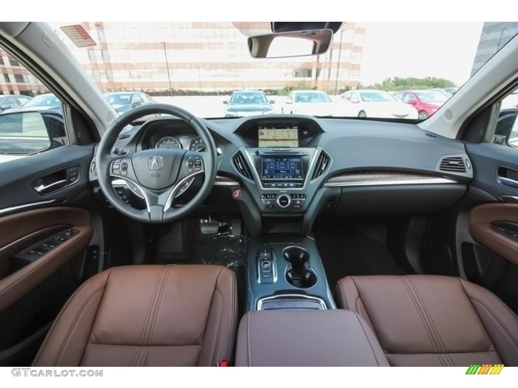 Espresso Interior 2017 Acura MDX Advance SH-AWD Photo #118396055