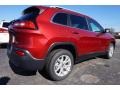 2017 Deep Cherry Red Crystal Pearl Jeep Cherokee Latitude  photo #3