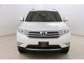 2013 Blizzard White Pearl Toyota Highlander V6  photo #2