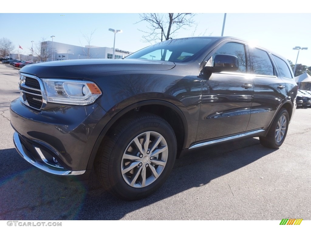 2017 Durango SXT - Granite Metallic / Black photo #1