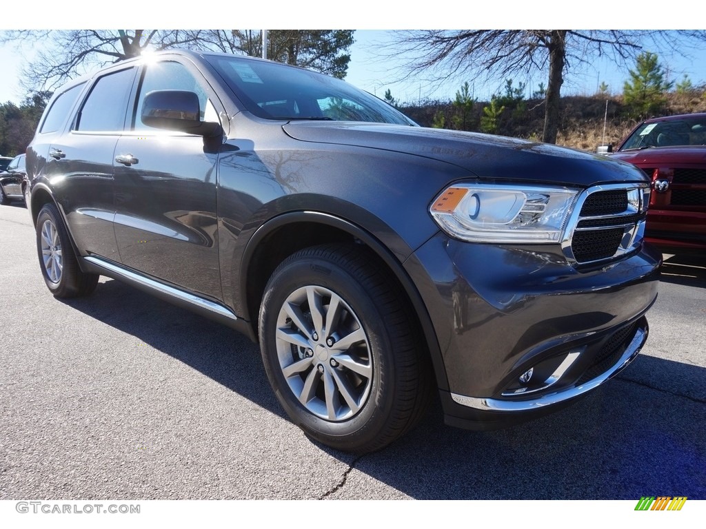 Granite Metallic 2017 Dodge Durango SXT Exterior Photo #118398200