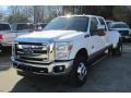 Oxford White 2012 Ford F350 Super Duty Lariat Crew Cab 4x4 Dually