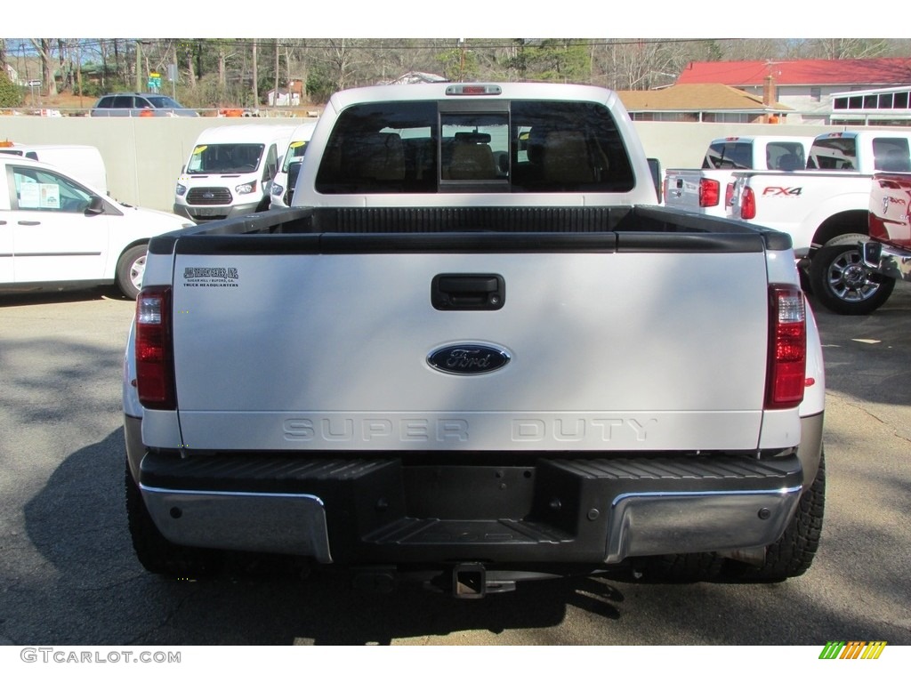 2012 F350 Super Duty Lariat Crew Cab 4x4 Dually - Oxford White / Adobe photo #8